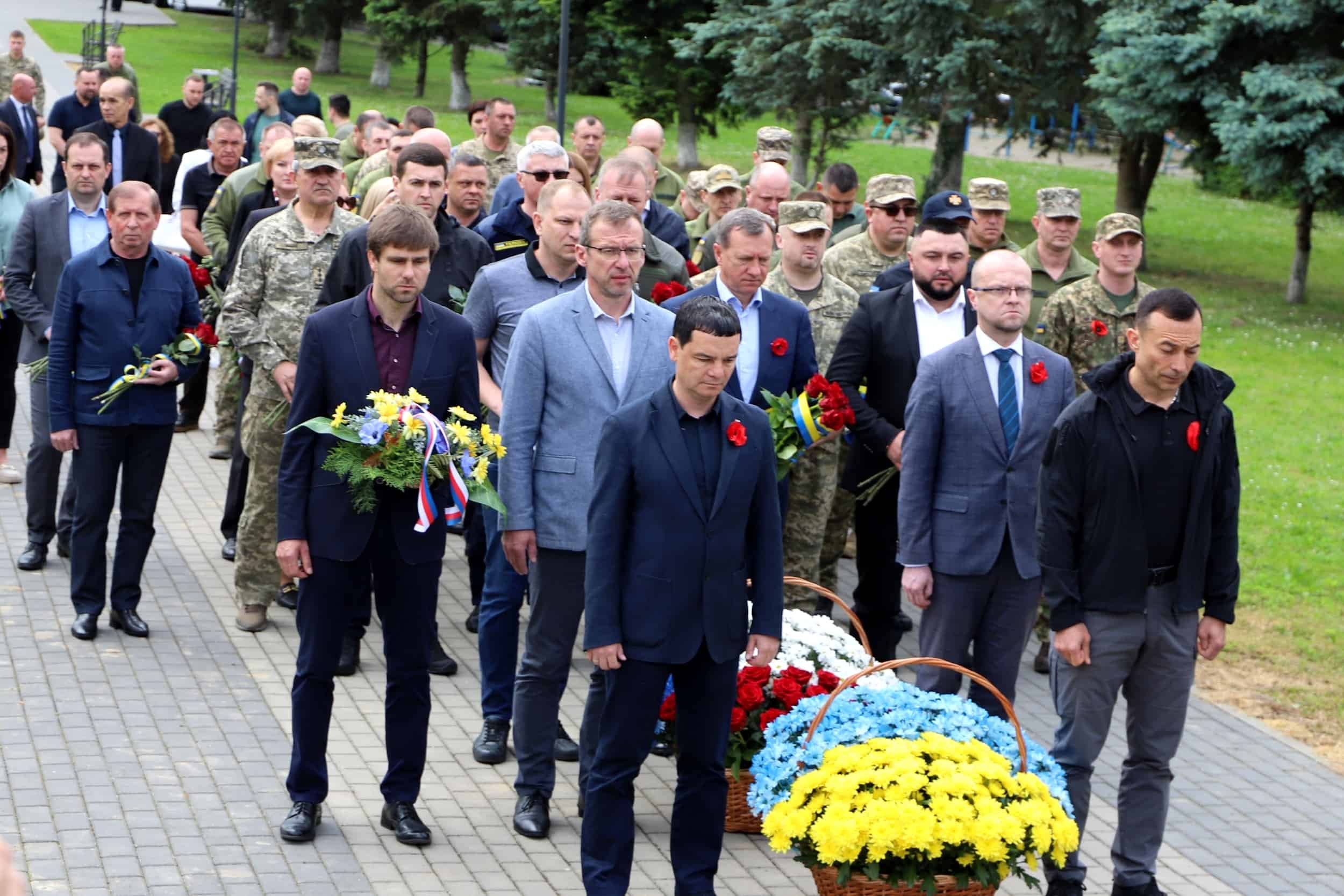 В Ужгороді відзначили День пам’яті та перемоги над нацизмом у Другій світовій війні 1939–1945 років